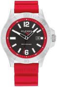 Tommy Hilfiger Herreur 1710540 Ryan Grå/Gummi Ø46 mm