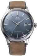 Orient Herreur RA-AC0P03L10B Bambino Blå/Læder Ø42 mm