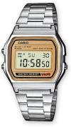 Casio Herreur A158WEA-9EF Collection LCD/Stål 36.8x33.2 mm