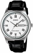 Casio Herreur MTP-V006L-7BUDF Classic Hvid/Læder Ø38 mm