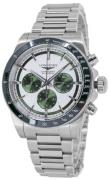 Longines Herreur L3.835.4.02.6 Conquest Sølvfarvet/Stål Ø42 mm