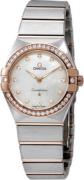 Omega Dameur 131.25.28.60.55.001 Constellation Quartz 28Mm Hvid/18