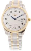 Longines Herreur L2.793.5.78.7 Master Sølvfarvet/18 karat guld Ø40