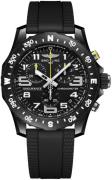 Breitling Herreur X82310E51B1S2 Professional Endurance Sort/Gummi