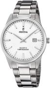 Festina Herreur F20511-2 Hvid/Stål Ø39 mm