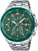 Casio Herreur EFR-539DE-3AVUEF Edifice Grøn/Stål Ø49.5 mm