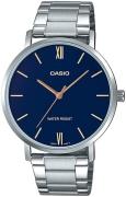 Casio Herreur MTP-VT01D-2BUDF Classic Blå/Stål Ø40 mm