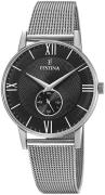 Festina F20568-4 Retro Sort/Stål Ø36 mm
