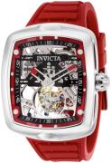 Invicta Herreur 35280 S1 Rally Skeletskåret/Gummi