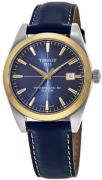 Tissot Herreur T927.407.46.041.01 Silicium Blå/Læder Ø40 mm