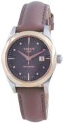 Tissot Dameur T930.007.46.296.00 T-Gold Brun/Læder Ø29 mm