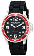 Stührling Original Herreur 675.02SET Aquadiver Sort/Gummi Ø44 mm