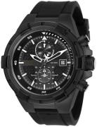 Invicta Herreur 28099 Aviator Sort/Gummi Ø50 mm