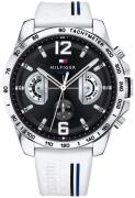 Tommy Hilfiger Herreur 1791475 Classic Sort/Gummi Ø46 mm
