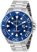 Invicta Herreur 28766 Pro Diver Blå/Stål Ø50 mm