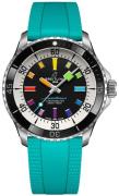 Breitling Herreur A17375211B2S2 Superocean Automatic 42 Sort/Gummi