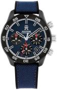 Tommy Hilfiger Herreur 1792183 Th85 Blå/Gummi Ø41 mm