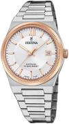 Festina Herreur F20036-1 Swiss Made Sølvfarvet/Stål Ø40 mm