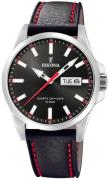 Festina Herreur F20358-4 Sort/Læder Ø41 mm