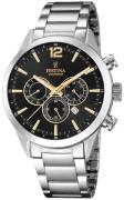 Festina Herreur F20343-4 Sport Sort/Stål Ø44 mm