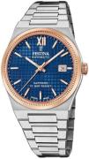 Festina Herreur F20030-2 Swiss Made Blå/Stål Ø40 mm