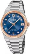 Festina Dameur F20031-2 Swiss Made Blå/Stål Ø35 mm