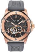 Bulova Herreur 98A228 Marine Star Grå/Gummi Ø45 mm