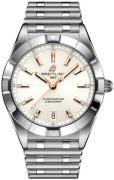 Breitling Dameur A77310101A3A1 Chronomat 32 Hvid/Stål Ø32 mm