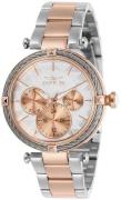 Invicta Dameur 28962 Bolt Hvid/Rosaguldtonet stål Ø36.5 mm