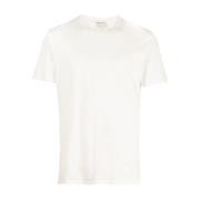 Hvide T-shirts og Polos med spids krave