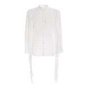 Opgrader din formelle garderobe med denne hvide bomuldsskjorte
