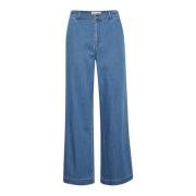 Flatterende Wide Leg Jeans