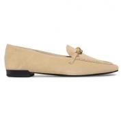 Suede Slip-On Moccasins