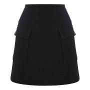 Allround kort nederdel med lommer