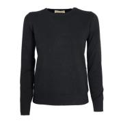 Blød Crewneck Cashmere og Uld Sweater