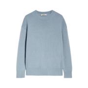 Klar Blå Sweater fra S Max Mara