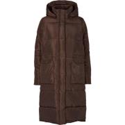 Basic Apparel - Dagmar Jacket Long - Chocolate