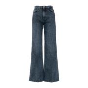 Højtaljede Flare Jeans