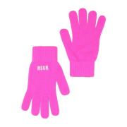 MSGM Gloves Fuchsia