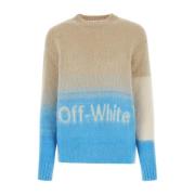 Multicolor mohair blend sweater