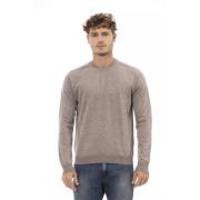 Crewneck Sweater, Grå, Regular Fit