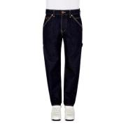 Blå Denim Jeans - Modello Teos