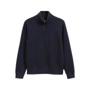 Komfortabel og stilfuld Demi-Zip Sweatshirt