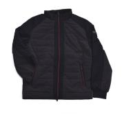 Slim Fit Stretch Nylon Blouson Jakke