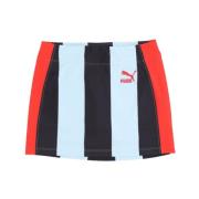 Lady Stripes Mini Nederdel