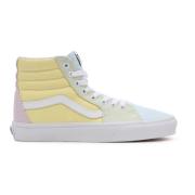 Pastelfarvet højtop sneakers