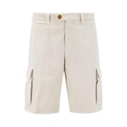 Hvide Casual Shorts SS23