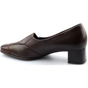 Brun Læder Pumps