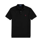 Slim Fit Mesh Polo Shirt