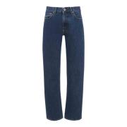 Indigo Straight Leg Jeans